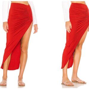 Red Candice Skirt - Superdown